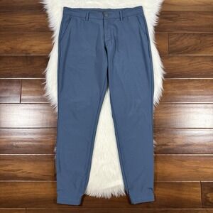 Primo Men's Size 33 R Slate Blue Performance Golf Jogger Pants